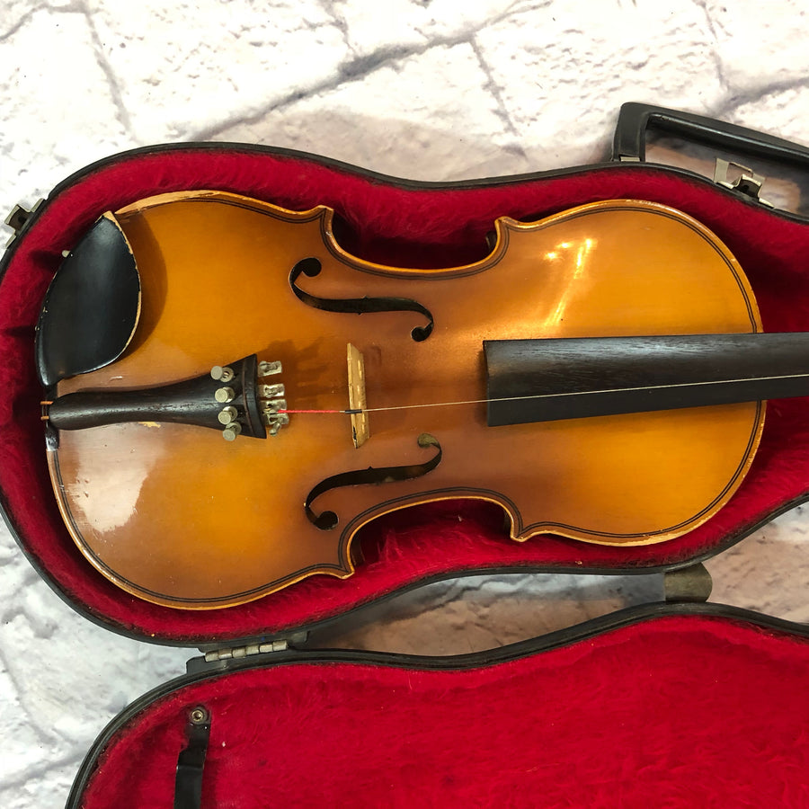 Kiso Suzuki 3/4 Size Stradivarius 1720 Copy Violin w Case