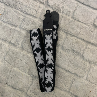 Rockstrap Silver Cross Guitar Strap