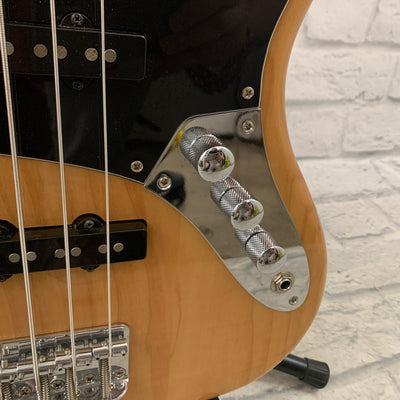 Squier Vintage Modified Jazz Bass Body w/ VM P-Bass Neck 4 String Bass - Butterscotch