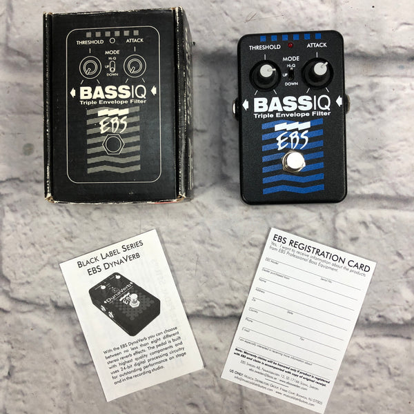 EBS BassIQ Triple Bass Envelope Filter - Evolution Music