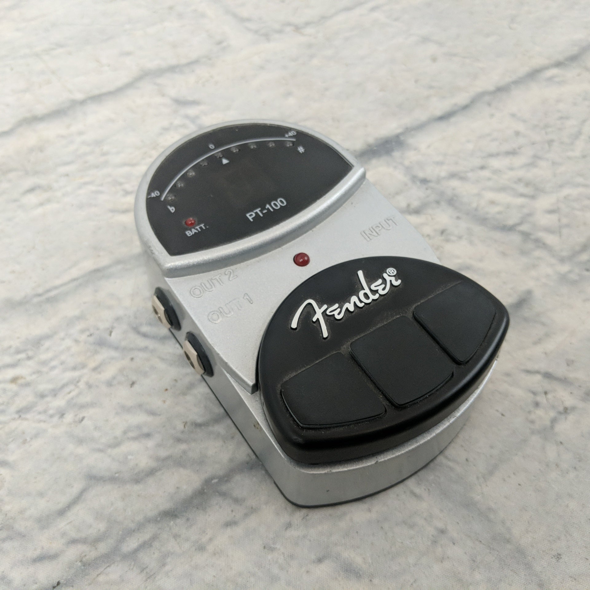 fender tuner pedal Fender PT-100 Tuning Pedal
