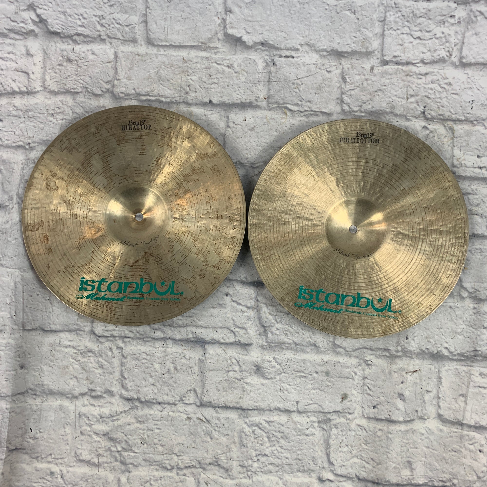 Istanbul Mehmet Horatio Herndandez El Negro 13 Hi Hat Cymbal Pair Hi Hats