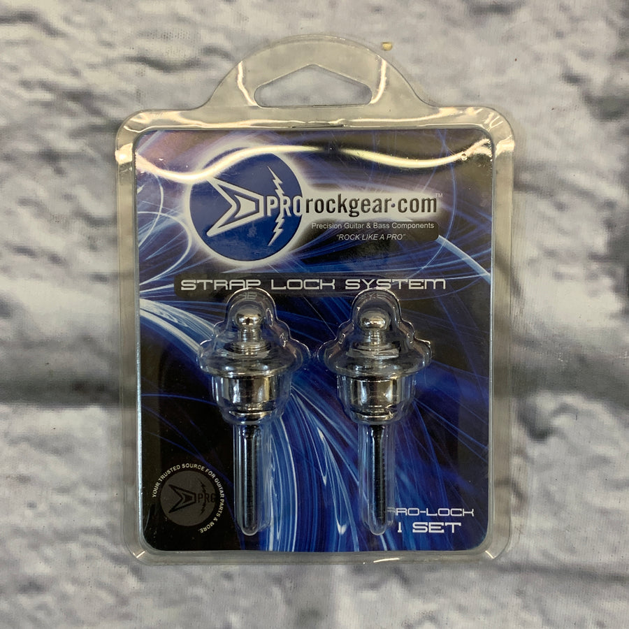 Pro Rock Gear Straplock System Chrome