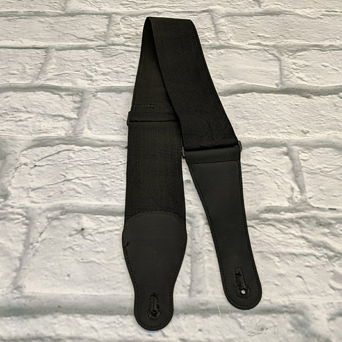 Levy's 3" Wide Black Guitar Strap