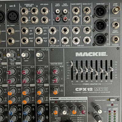 Mackie CHX12mkII 12-Channel Passive Mixer with Padded Bag
