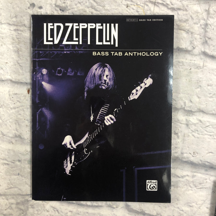 Led Zeppelin Bass Tab Anthology Book