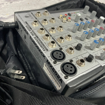 Behringer Eurorack MX602A Mixer w/ Padded Bag