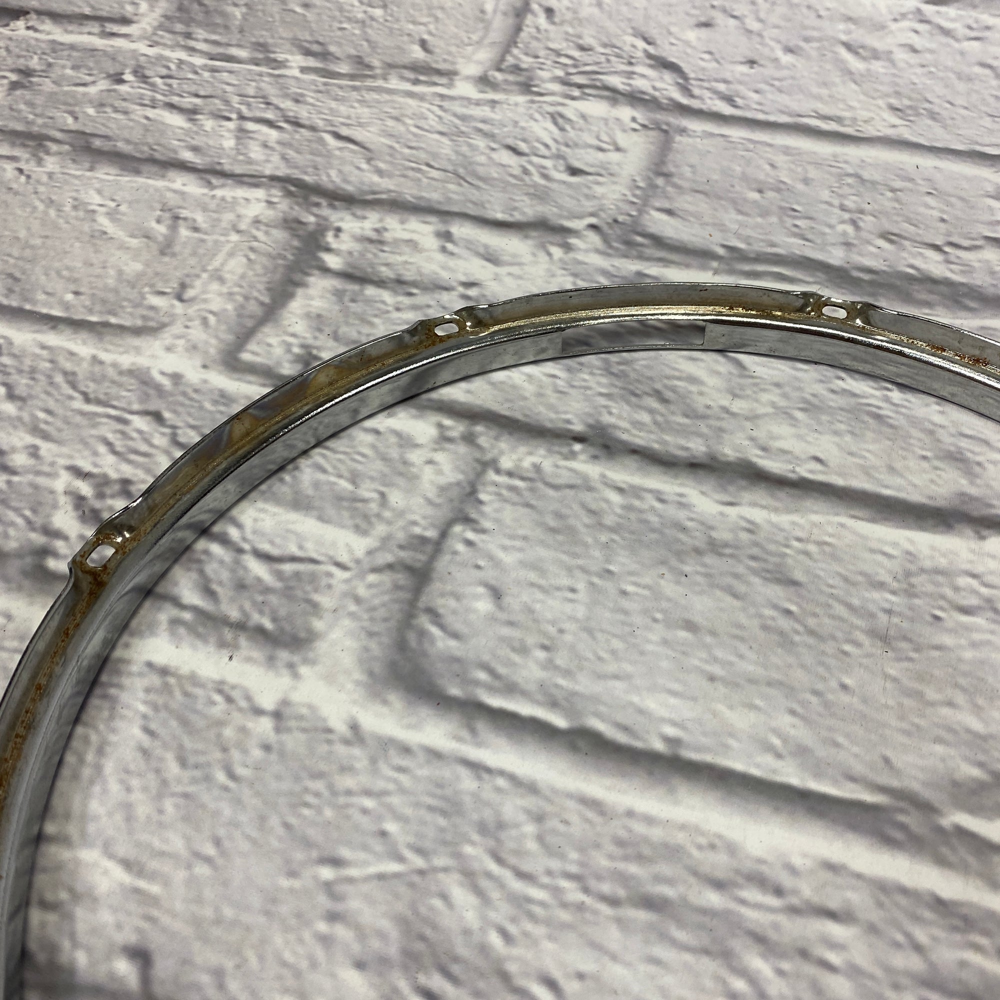 8-Lug 15" Chrome Drum Hoop Pair
