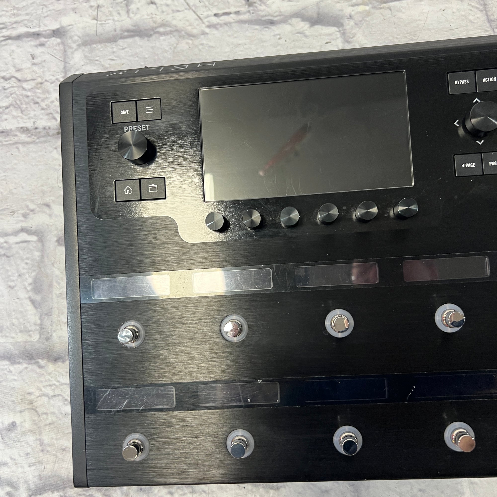 Line 6 Helix Floor Multieffects Pedal Effects Pedal