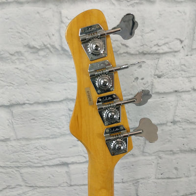 Ovation Ultra Bass 4 String White Bass Guitar