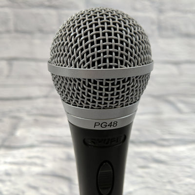 Shure PG48 1/4 Dynamic Microphone