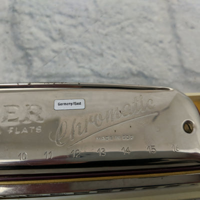 The Bandmaster De Luxe East German Chromatic Harmonica