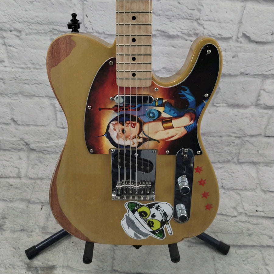 Squier Affinity Telecaster Electric Guitar Butterscotch