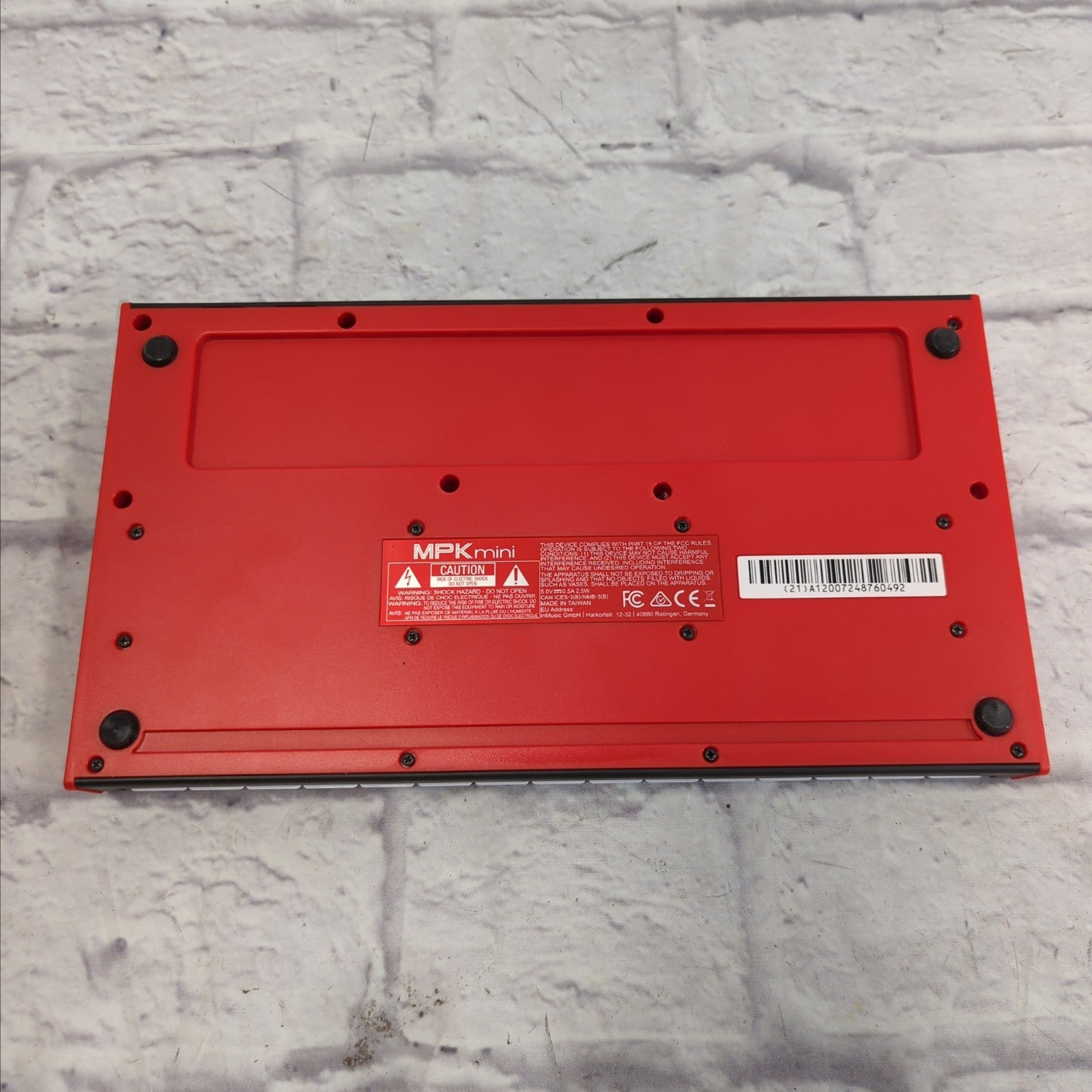 Akai MPK Mini MK3 25 Key Controller Red