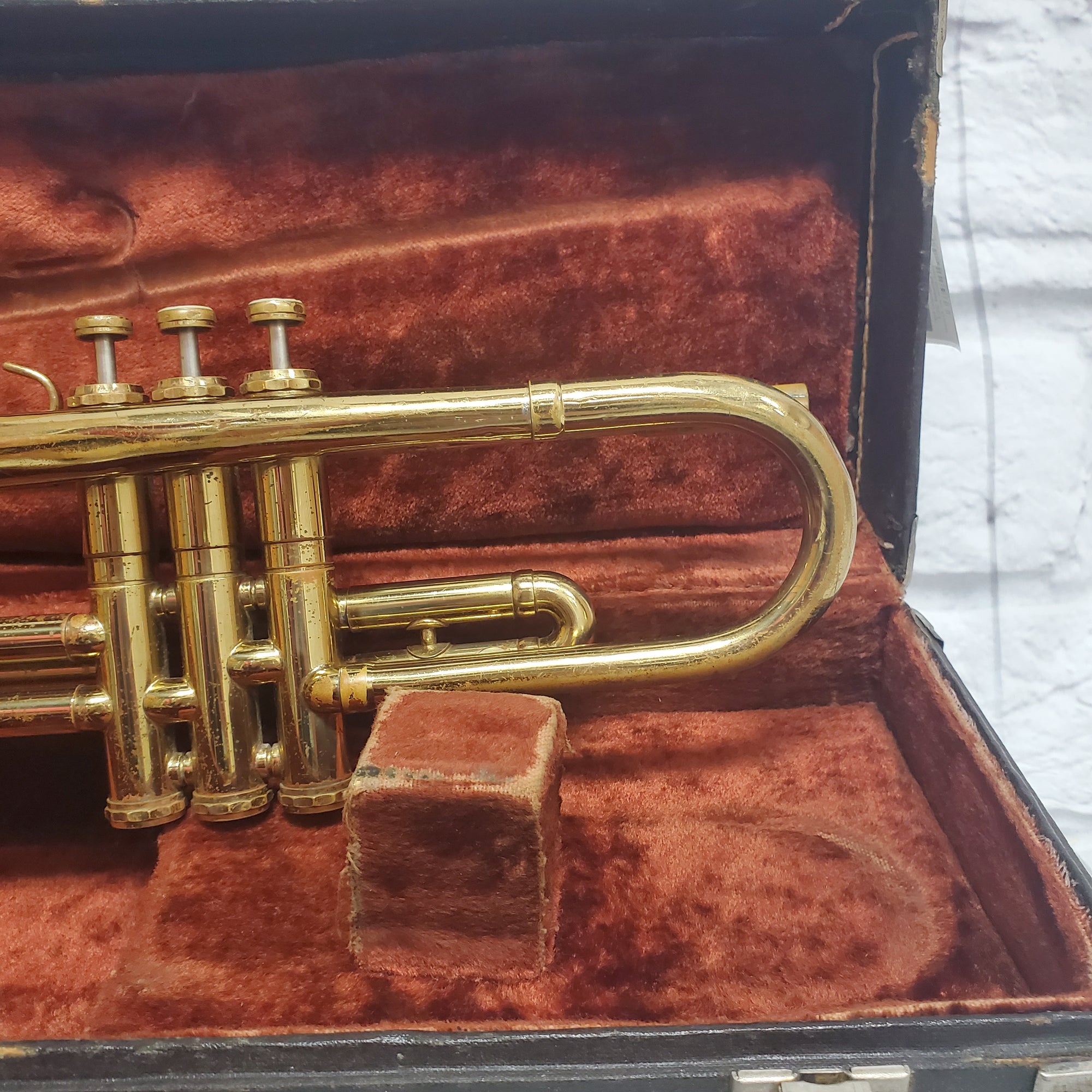 Vintage Elkhorn by Getzen Model 201 Trumpet 50s w/ Case