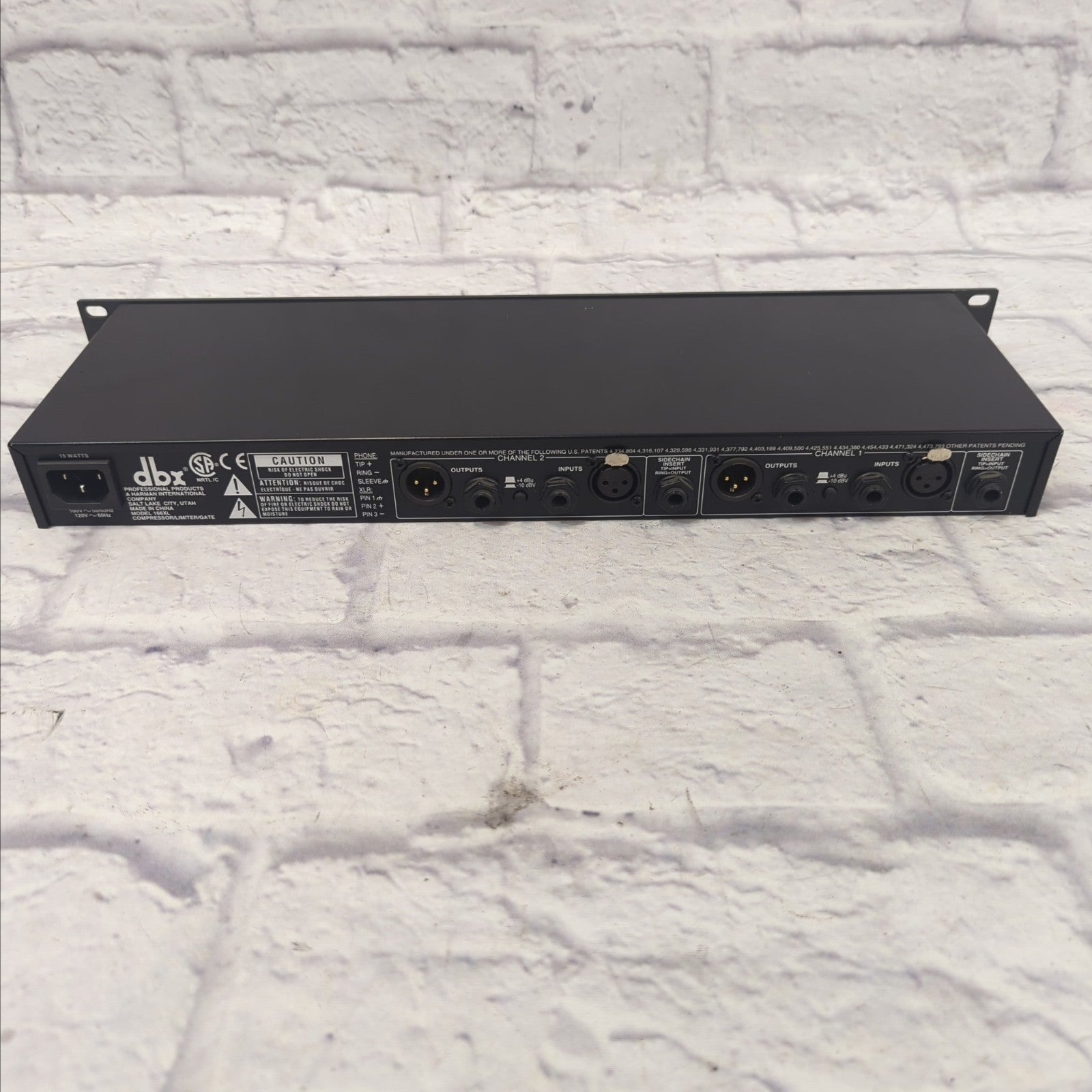 DBX 166XL Compressor / Limiter / Gate