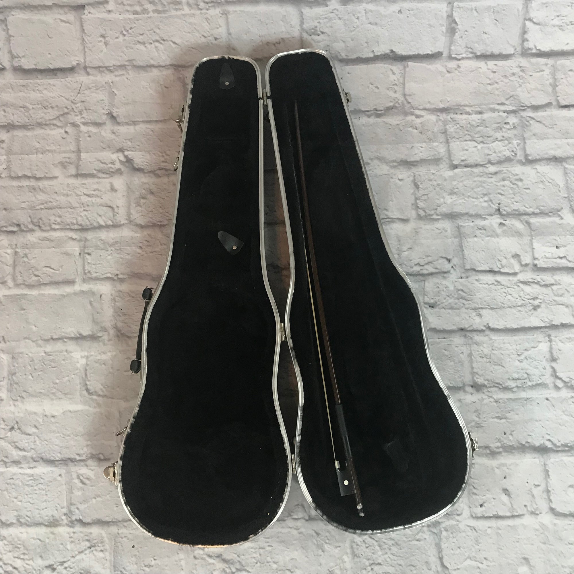 1/2 Sized Violin Case with Glasser NY Horse Hair Bow