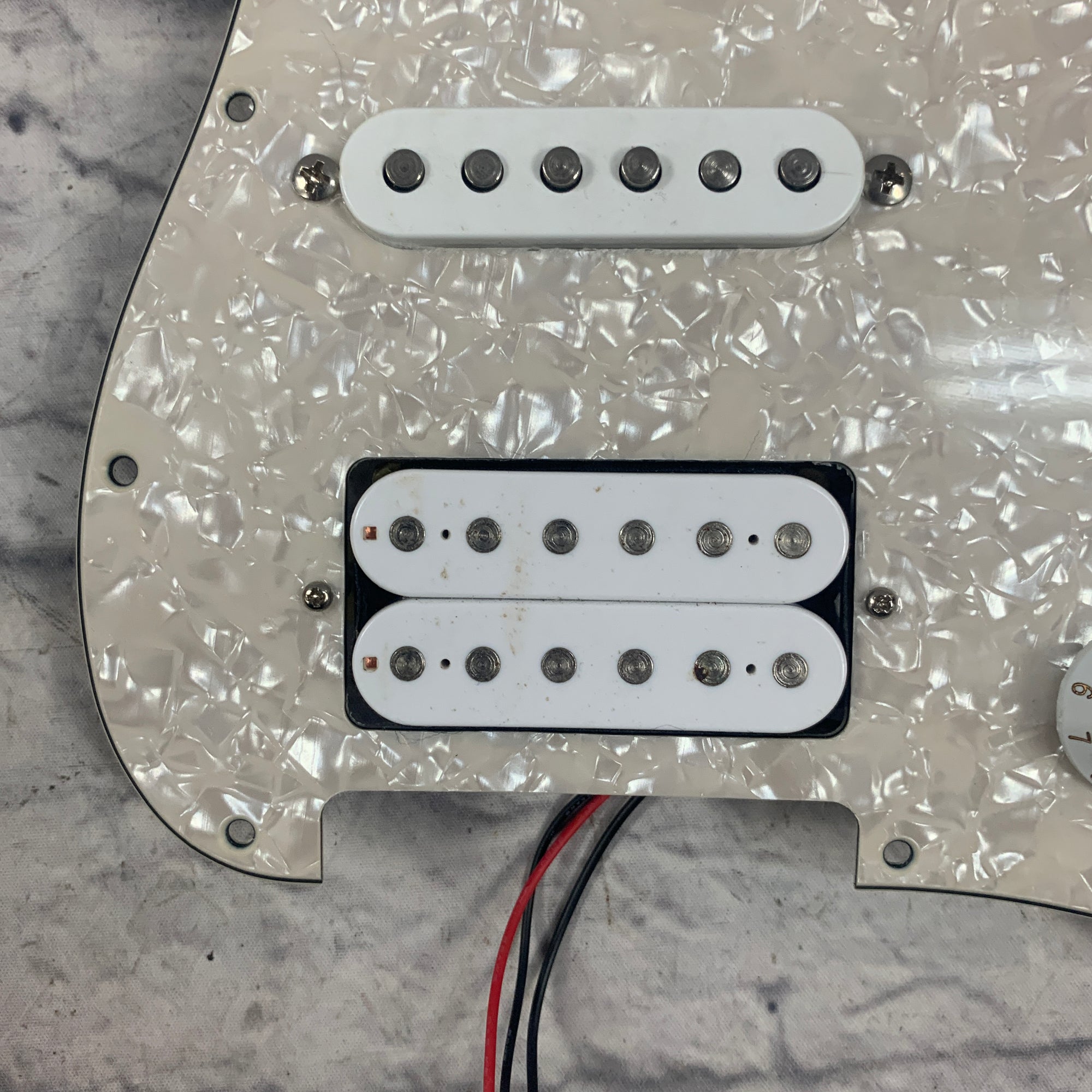 Dragonfire Loaded Pickguard HSH Configuration