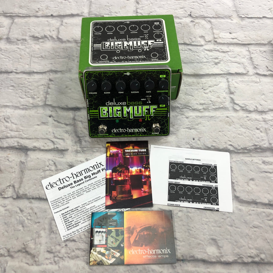 Electro Harmonix Deluxe Bass Muff Fuzz Pedal