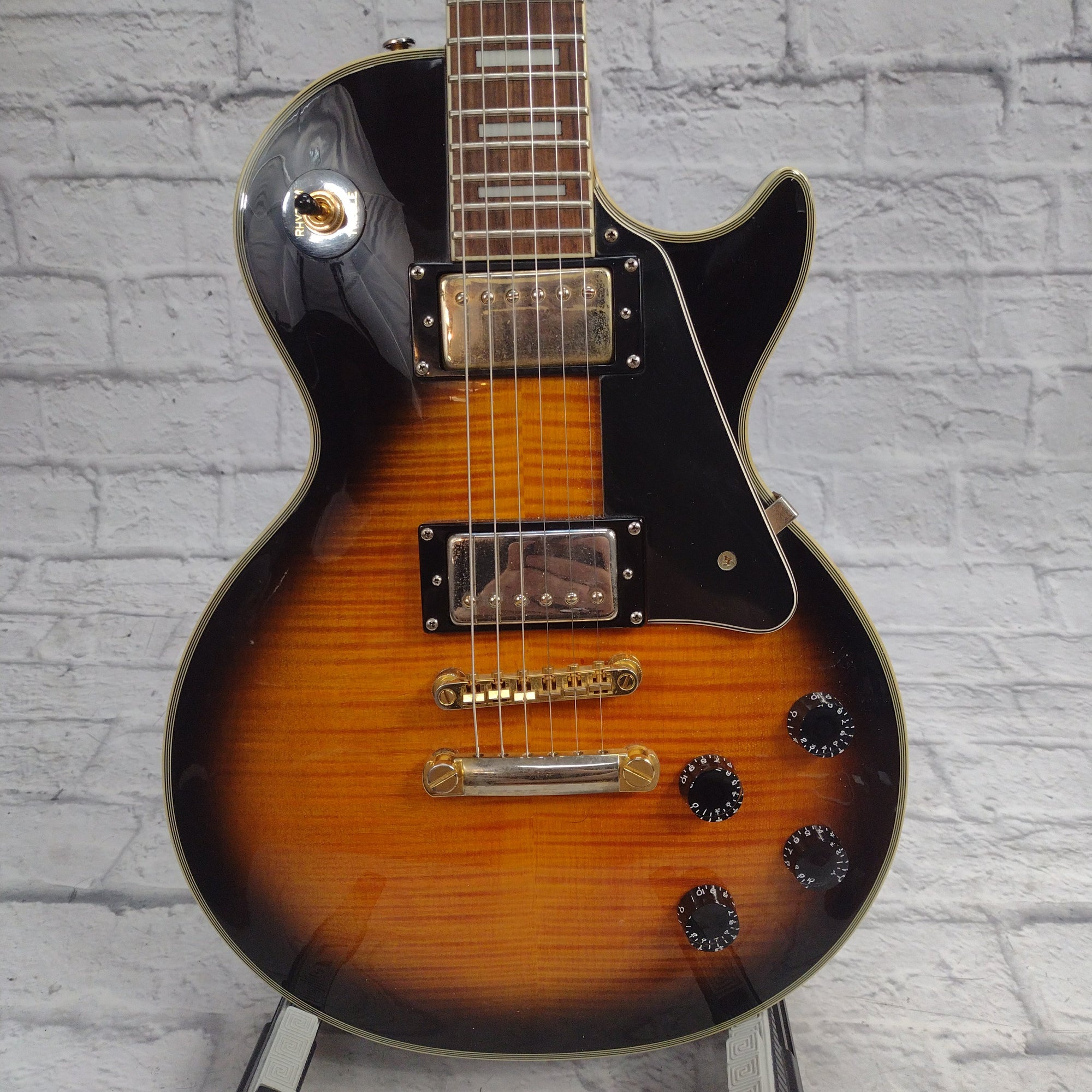 【中古品】Epiphone LesPaul Custom Epiphone Les Paul Custom Limited-Edition Electric Guitar