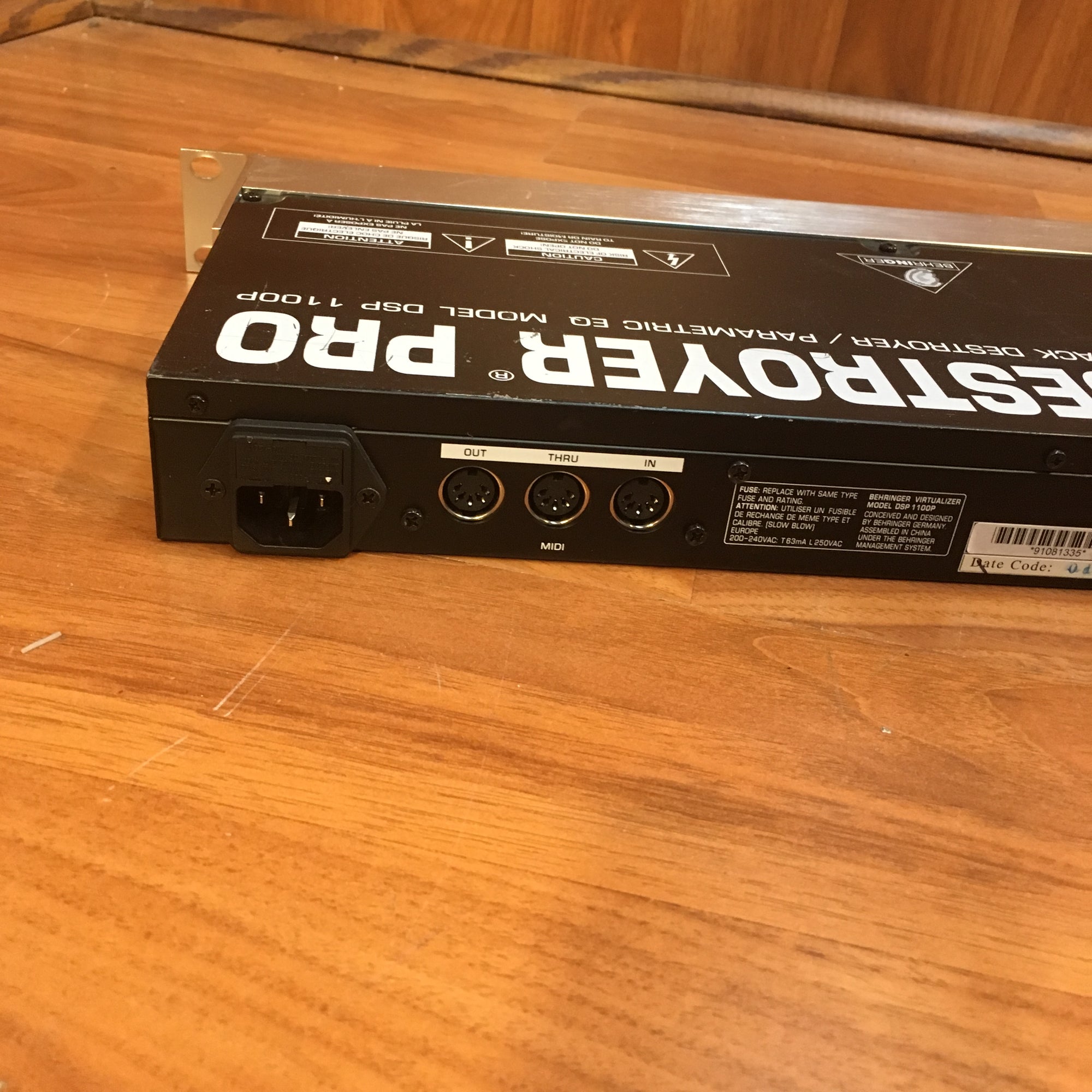 Behringer FB-D DSP 1100P Feedback Destroyer Pro - Evolution Music