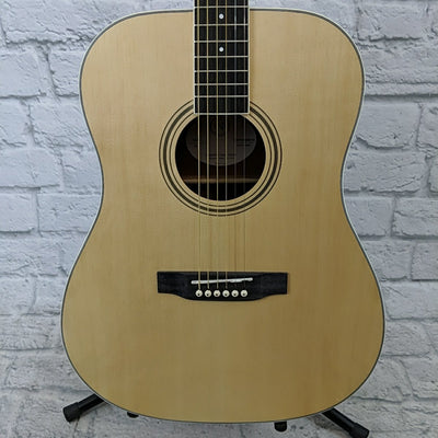 Nashville Guitar Works D10 Dreadnought Acoustic Guitar - Natural