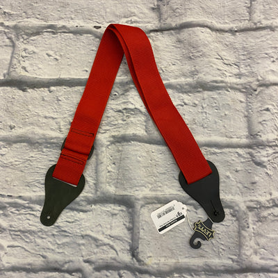 Fort Bryan Red Guitar Strap
