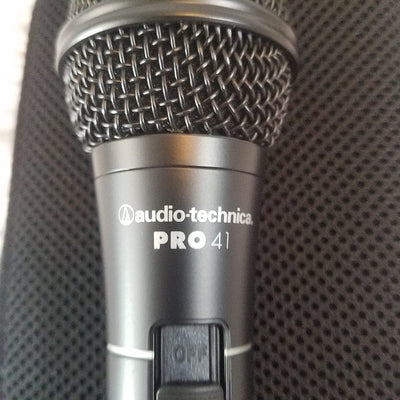 Audio-Technica PRO 41 Cardioid Dynamic Handheld Microphone NOS