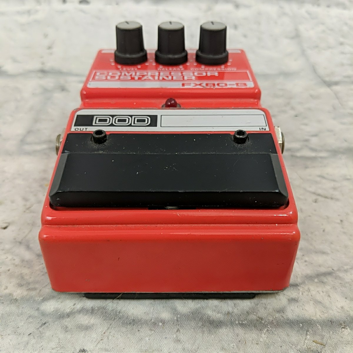Vintage 1980s DOD FX80-B Compressor Sustainer Guitar Effects Pedal