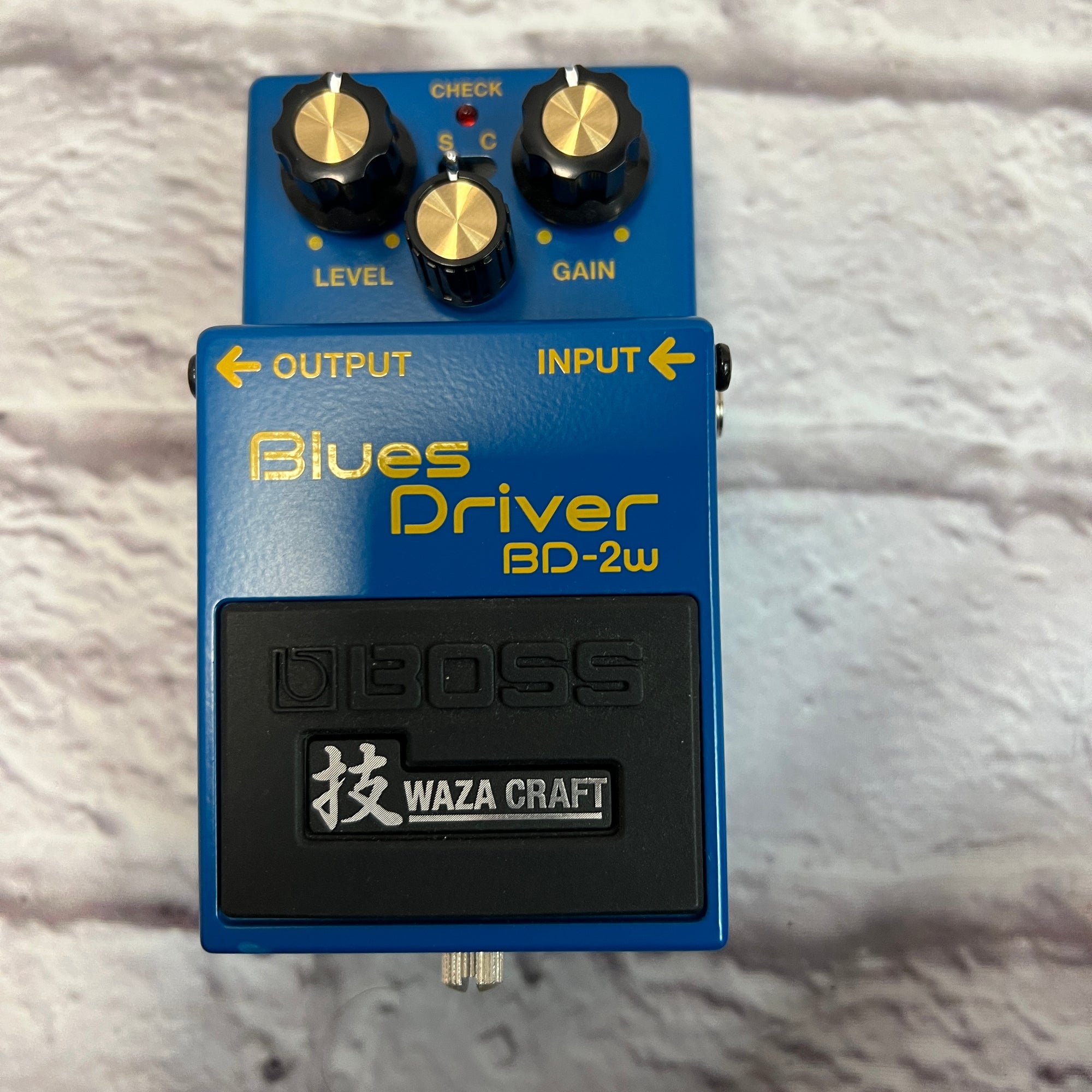 Boss BD-2W Waza Blues Driver Overdrive Pedal