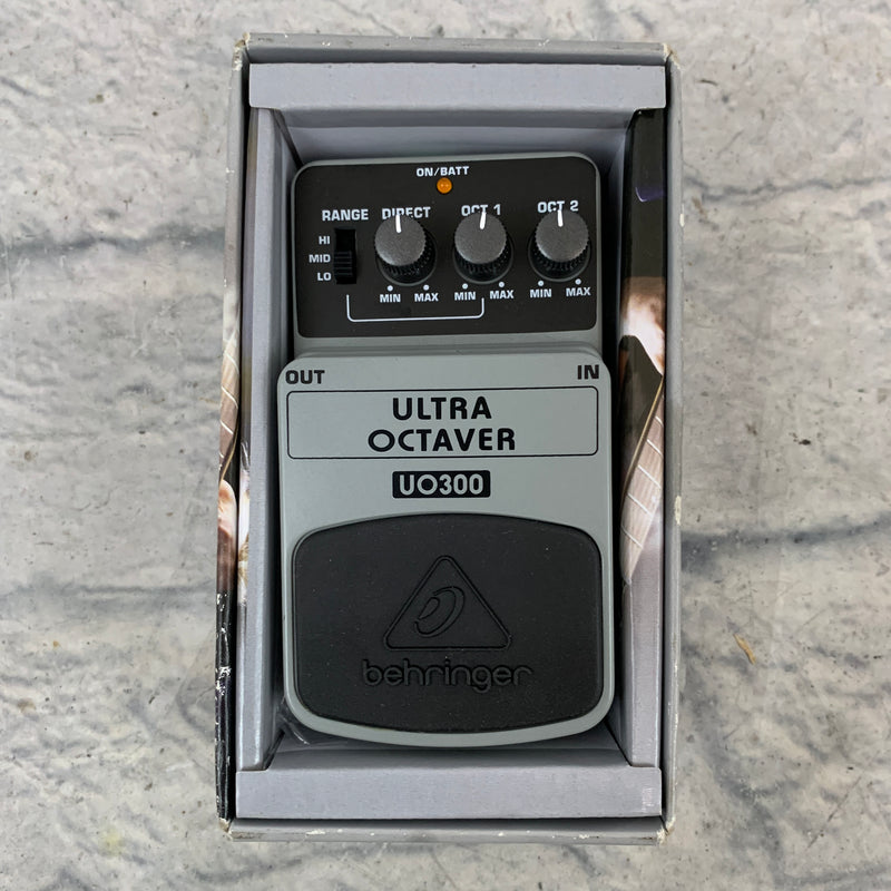 Behringer UO300 Ultra Octaver Pedal - Evolution Music