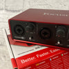 Focusrite 2i2 2nd Gen Interface w/ cable