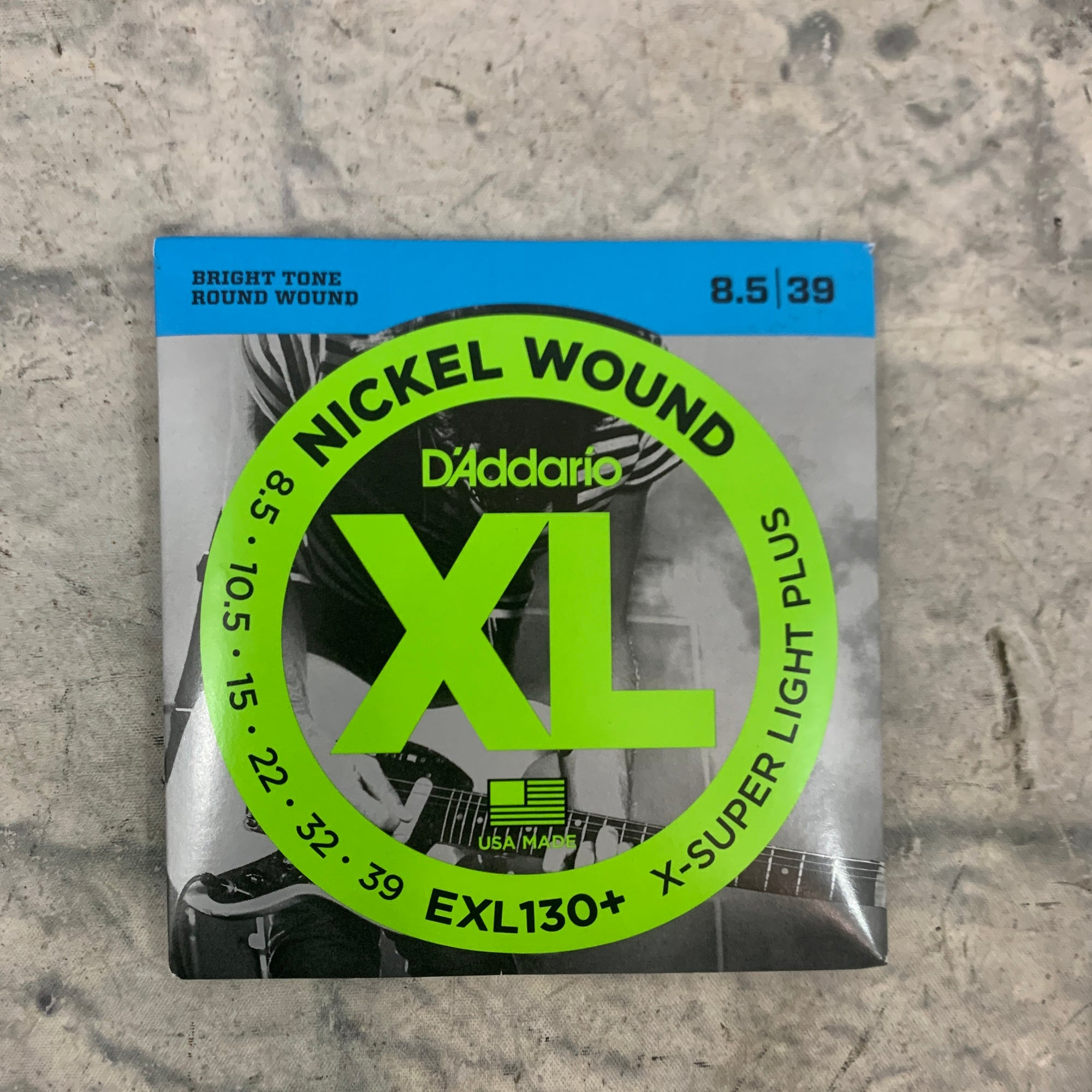 D'Addario EXL130+ X-Super Light Plus Nickel Wound Electric Guitar Strings 8.5-39