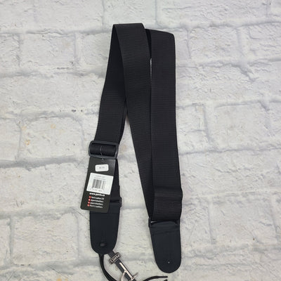 Perri's Leathers NWS20I-1807 Black Guitar Strap
