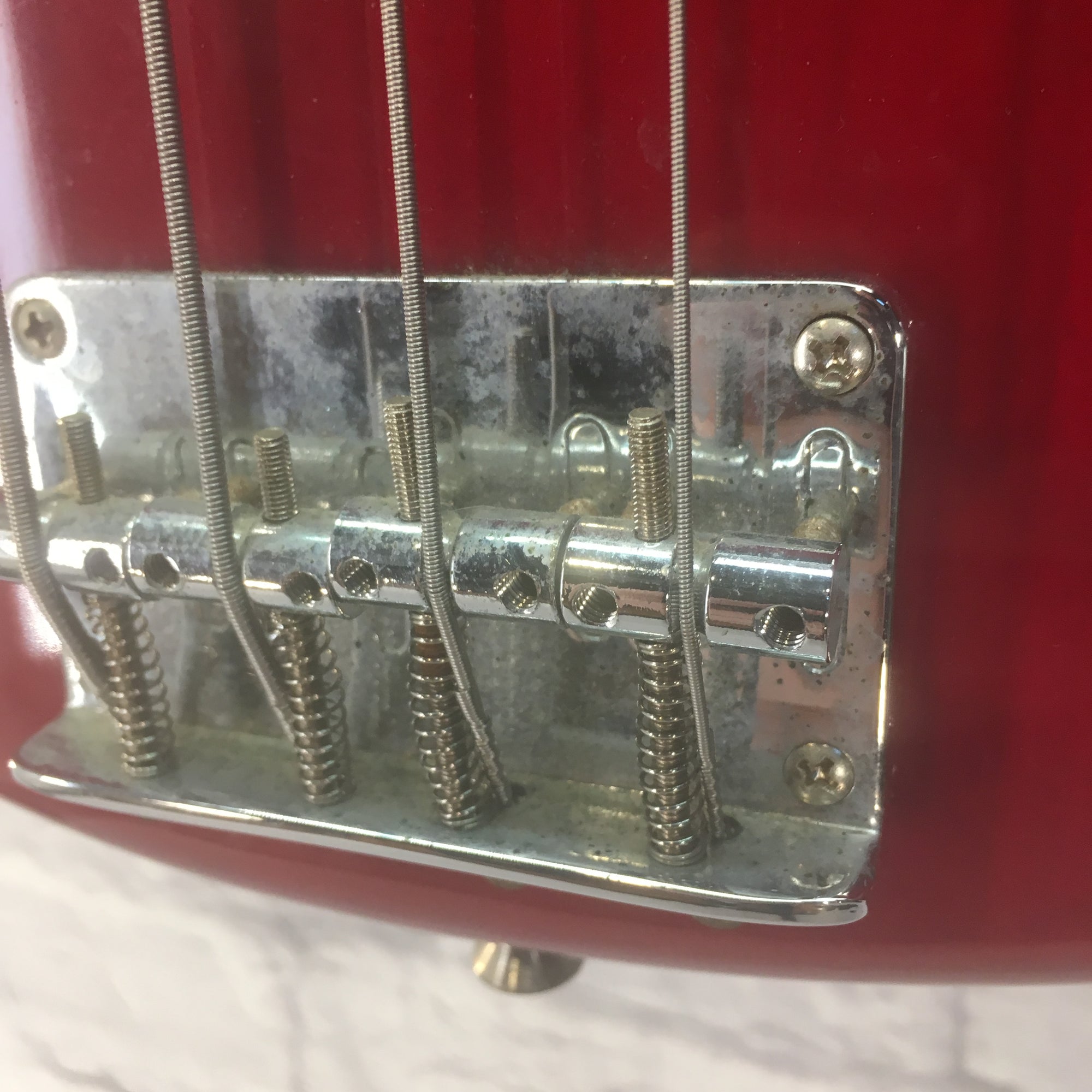 Ibanez Gio GSR 200 4 String Bass (Red) w Hard Case