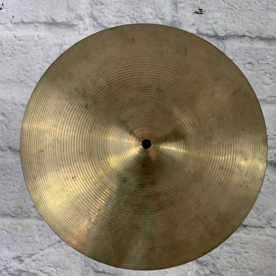 Vintage Zildjian Avedis New Beat 14 Hi Hat Cymbal Pair