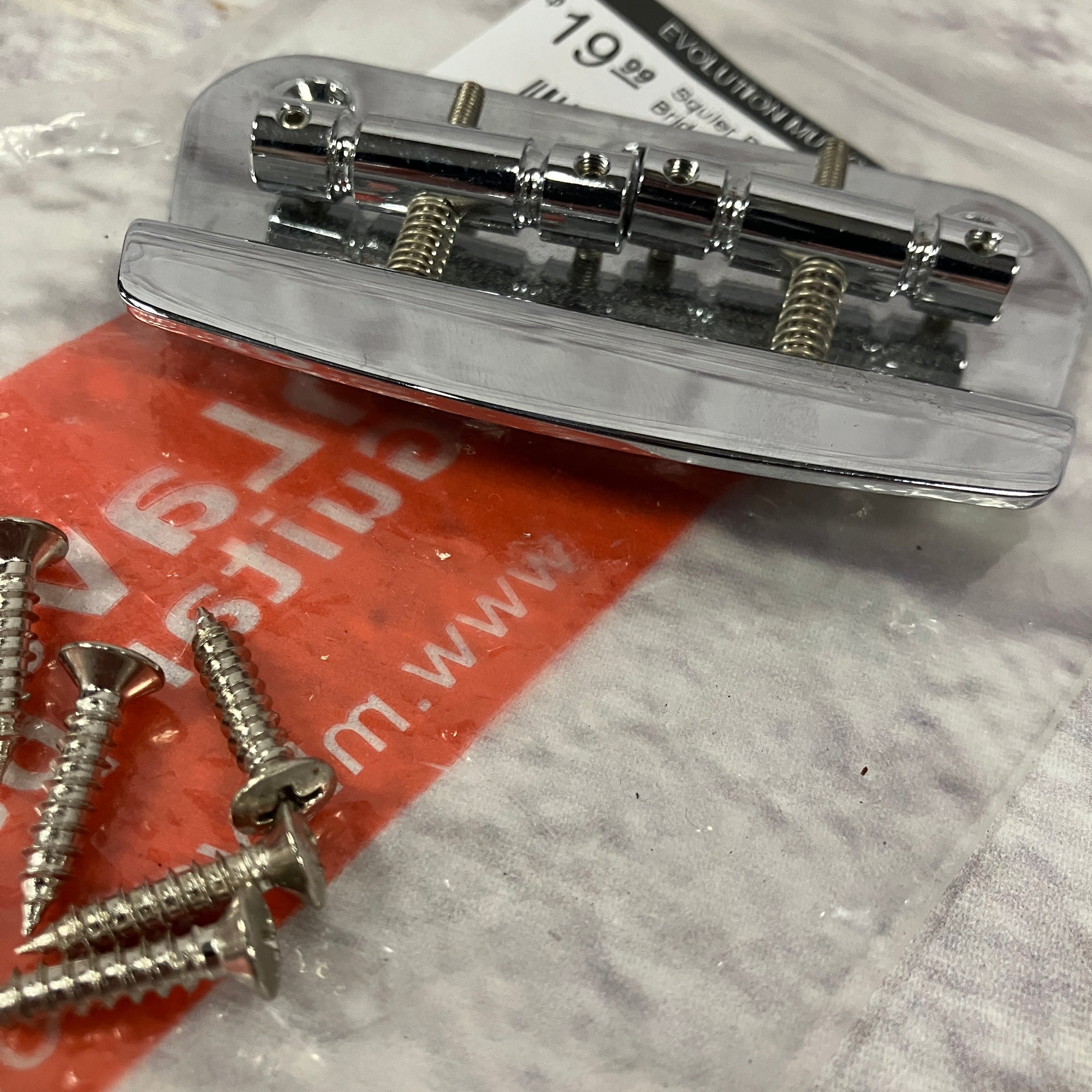 Squier Bronco Bass Bridge Evolution Music