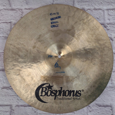 Bosphorus 18 Traditional Crash Cymbal