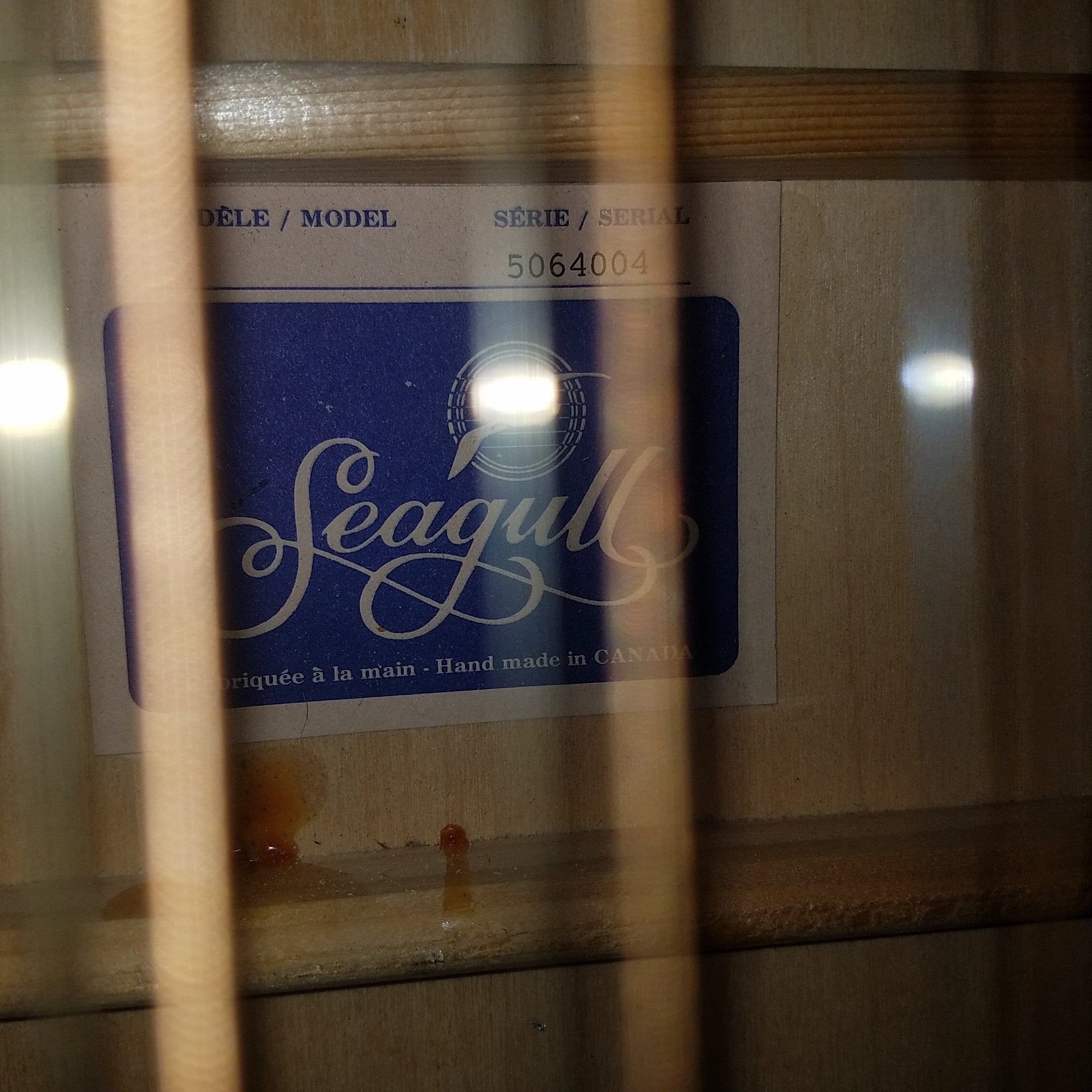 Seagull 12 String Acoustic Electric Guitar Early 90s