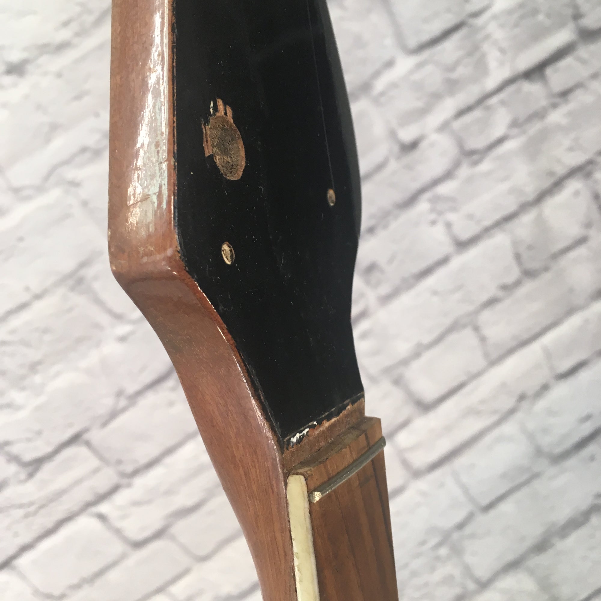 Vintage 1960s Short Scale Bass Guitar Neck (F) Rosewood Fretboard Made in Japan