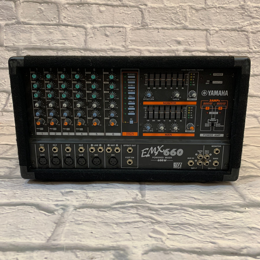 Yamaha EMX660 Powered Mixer