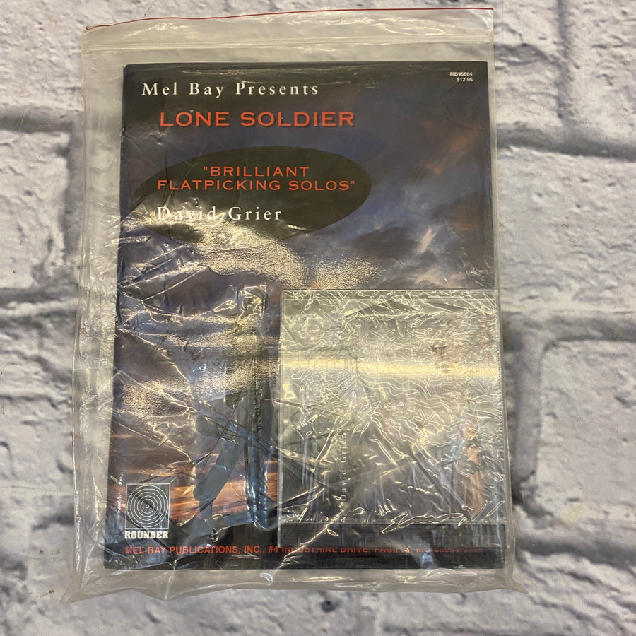 Mel Bay Presents David Grier Lone Soldier Songbook w/ CD