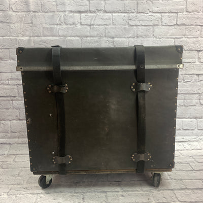 Vintage Humes Berg Trap Hardware Case with Wheels