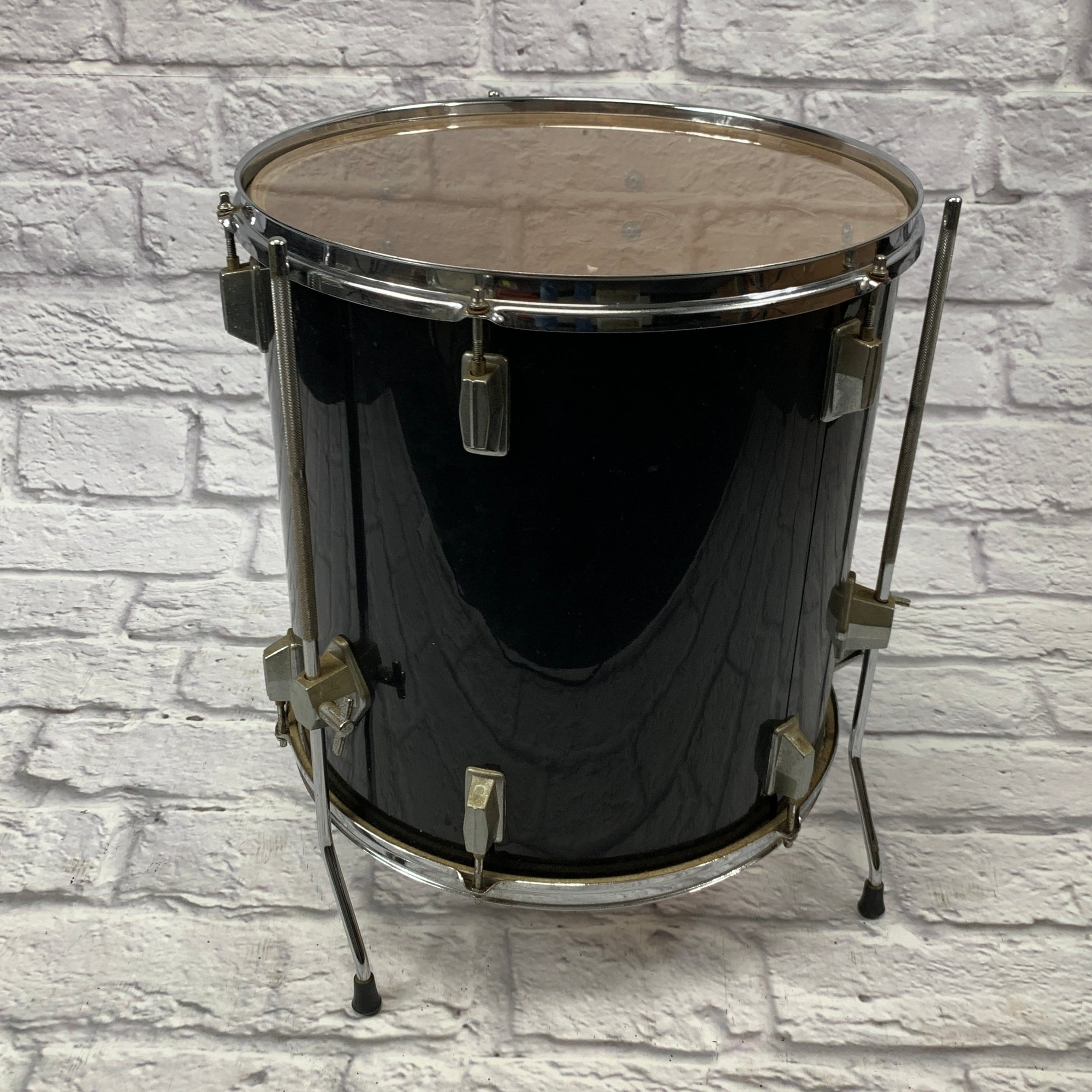 Percussion Plus 5-Piece Drum Kit Black