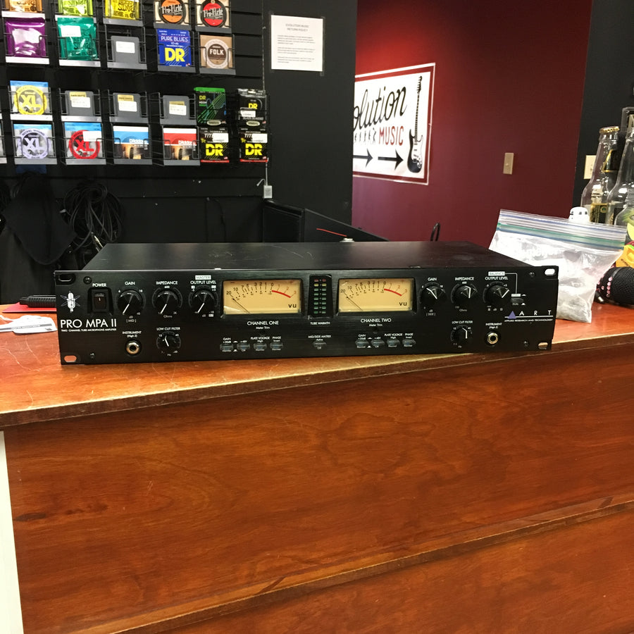ART Pro MPA II Microphone Preamp Rack