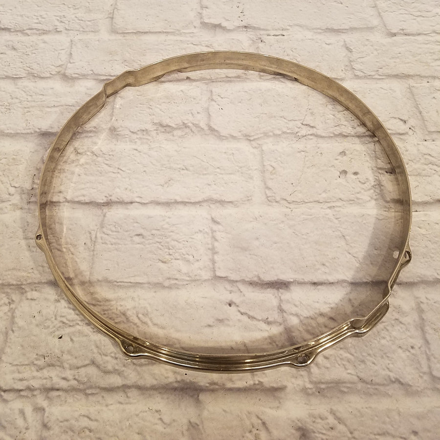 1950s - 1960s Slingerland Nickel 14in Snare 8 Lug Rim/Hoop