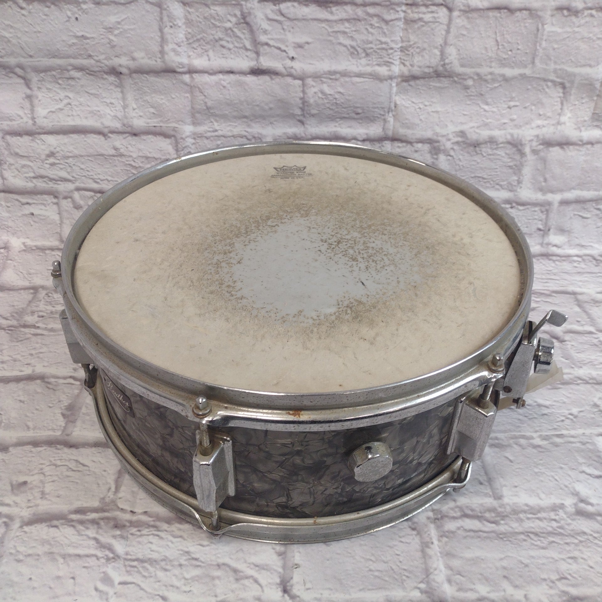 Reuther Vintage 14 Snare Japan Black Pearl AS IS