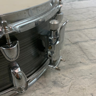 Premier 5" x 14" Snare - Silver Hairline Wrap