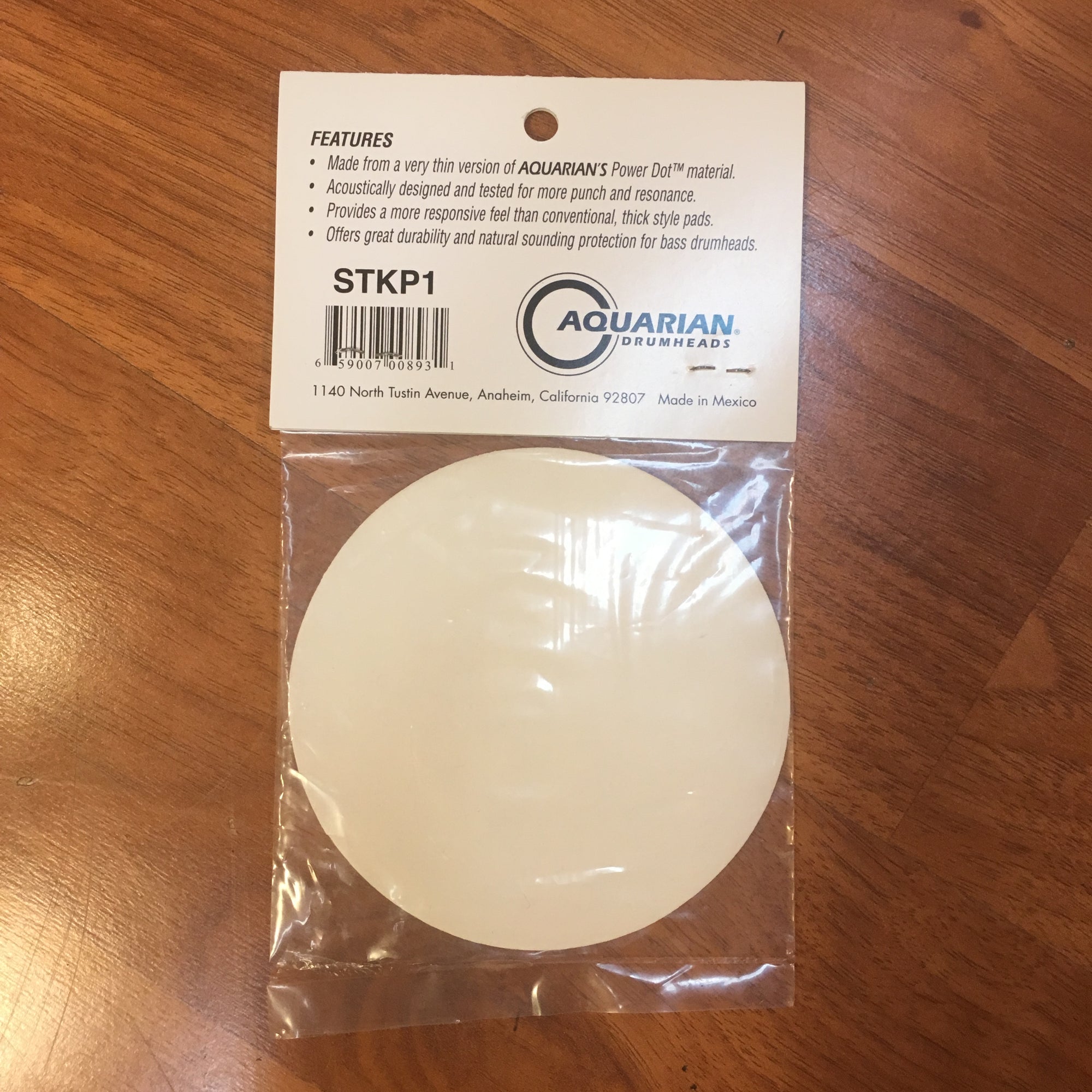 Aquarian Super Thin Single Kick Pad STKP1