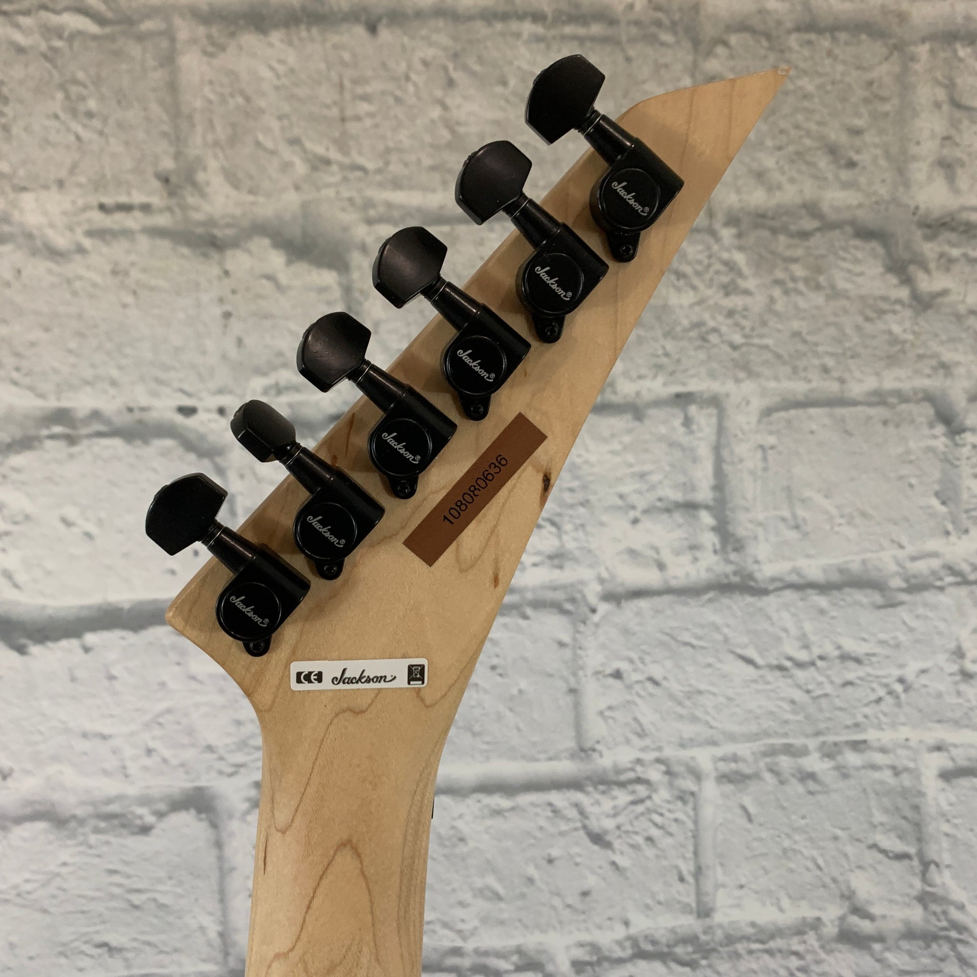 Left-Handed Jackson JS32L Rhoads w/ Floyd Rose - Satin Gray